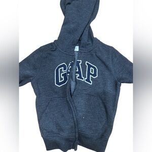 GAP Toddler Dark Blue Hooded Zip Sweatshirt